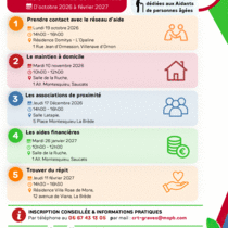 Lire la suite : CYCLE DE CONFERENCES Collectif des aidants