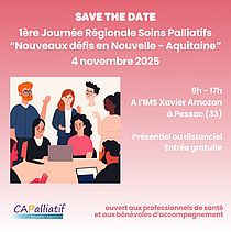 Lire la suite : 1ère Journée régionale soins palliatifs-Pessac